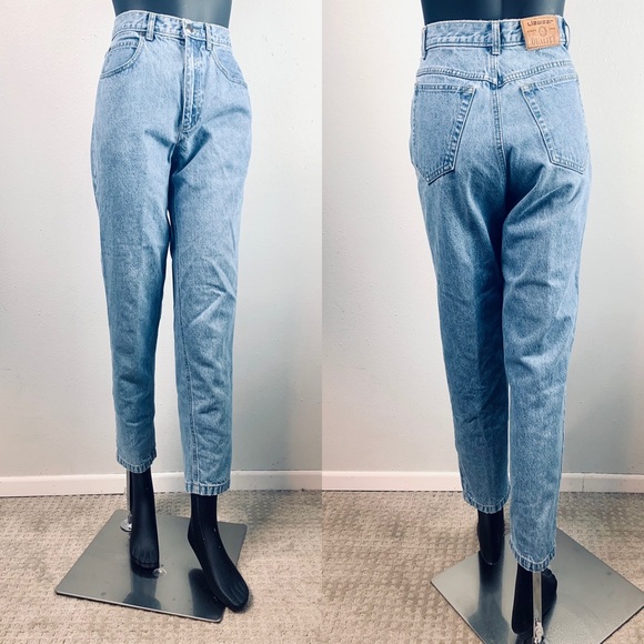 Vintage Denim - VTG 80s LizWear High Rise Mom Jeans Union Made